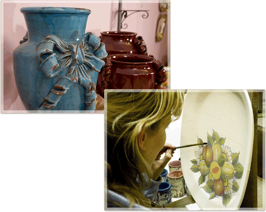 Artigiani Firenze Decorazioni a mano Ceramica